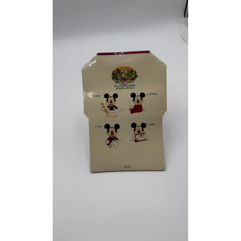 Vintage‎ Walt Disney World Fold and Mail Stationery Set -Sealed